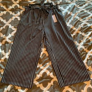 High rise ankle pants